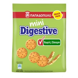 Digestive Μίνι Μπισκότα Χωρίς ζάχαρη 70gr