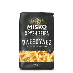 MISKO Μακαρόνι Πλεξούδες Χρυσή Σειρά 500 g