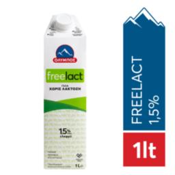 Freelact Γάλα Υψηλής Παστερίωσης Χωρίς λακτόζη 1,5% 1lt