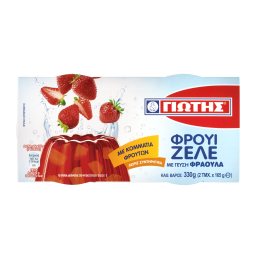 ΓΙΩΤΗΣ Φρουί Ζελέ Φράουλα 2 × 165 g