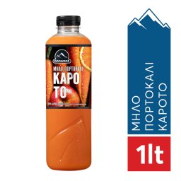 ΟΛΥΜΠΟΣ Φυσικός Χυμός Μήλο Πορτοκάλι Καρότο 1 L