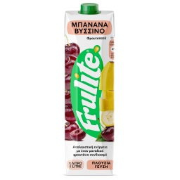 FRULITE Φρουτοποτό Μπανάνα Βύσσινο 1 L
