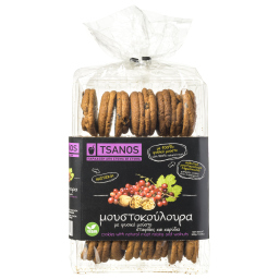 Μουστοκούλουρα με Σταφίδες & Καρύδια 300gr