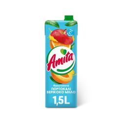 amita φρουτοποτό πορτοκάλι βερίκοκο μήλο 1,5 L