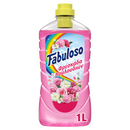 FABULOSO Καθαριστικό Πατώματος Φρεσκάδα Λουλουδιών 1 L