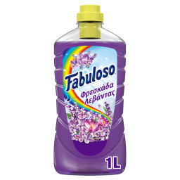 FABULOSO Καθαριστικό Πατώματος Φρεσκάδα Λεβάντας 1 L