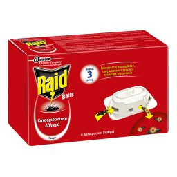 RAID Κατσαριδοκτόνο Δόλωμα 6 τεμ.