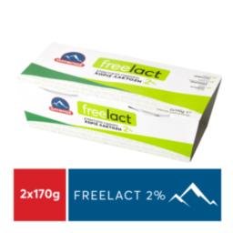 Freelact Γιαούρτι Στραγγιστό 2% Χωρίς λακτόζη 2x170gr