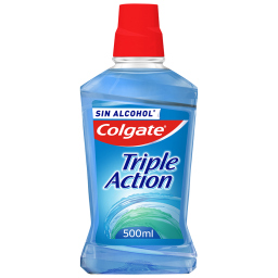colgate στοματικό διάλυμα triple action 500 ml