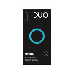 duo προφυλακτικά natural 12 τεμ.