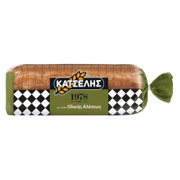 Ψωμί για Τοστ με Σιτάρι Ολικής Άλεσης 720gr