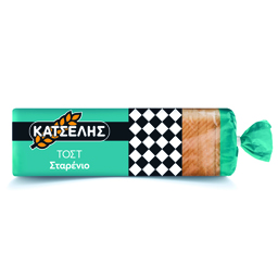 Ψωμί για Τοστ Σταρένιο 720gr
