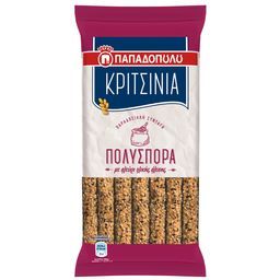 Κριτσίνια Πολύσπορα Ολικής Άλεσης 185gr