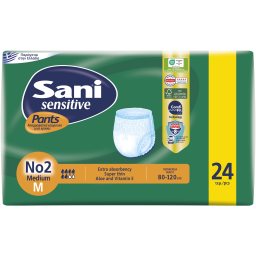 Sensitive Pants Εσώρουχα Ακράτειας Νο2 Medium 24τεμ