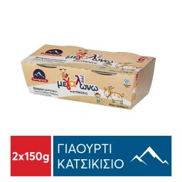Μεγαλώνω Γιαούρτι Κατσικίσιο Χωρίς προσθήκη ζάχαρης