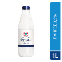 ΔΕΛΤΑ Καθημερινά Φρέσκο Γάλα Πλήρες 1 L