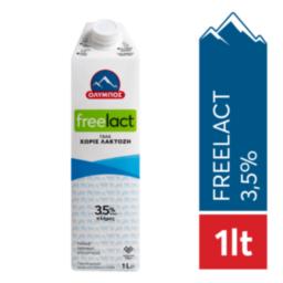 Freelact Γάλα Υψηλής Παστερίωσης Χωρίς λακτόζη 3,5% 1lt