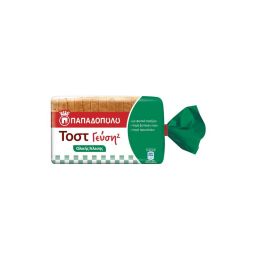 Γεύση² Ψωμί για Τοστ Ολικής Άλεσης Vegan 325gr