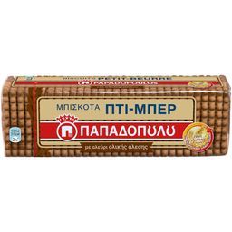 ΠΑΠΑΔΟΠΟΥΛΟΥ Μπισκότα Πτι Μπερ Ολικής Άλεσης 225 g