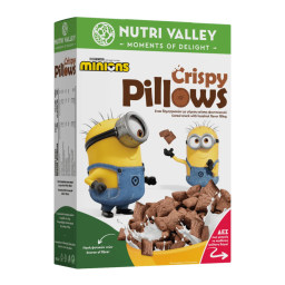 Nutri Valley Δημητριακά Minions Crispy Pillows 375 g