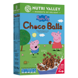 NUTRI VALLEY Δημητριακά Peppa Pig Choco Balls 375 g
