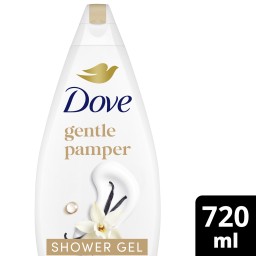 αφρόλουτρο gentle pamper 720 ml