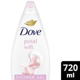 αφρόλουτρο petal soft 720 ml