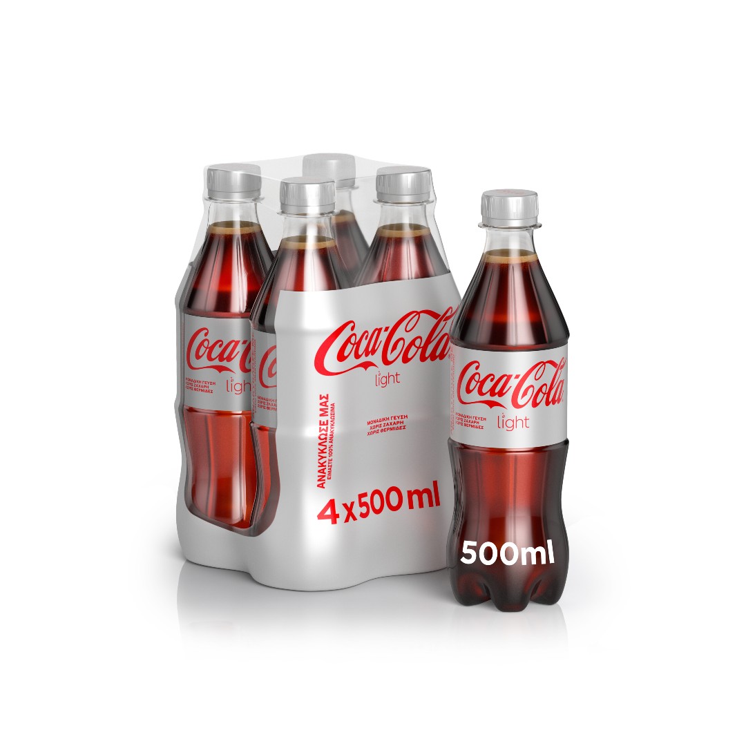 Light Αναψυκτικό Χωρίς ζάχαρη 4x500ml