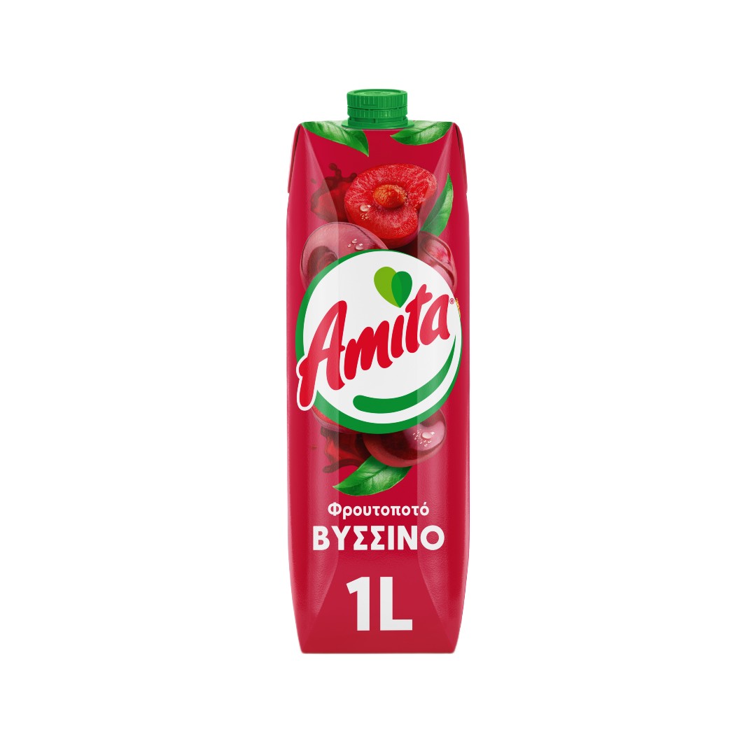 amita φρουτοποτό βύσσινο 1 L