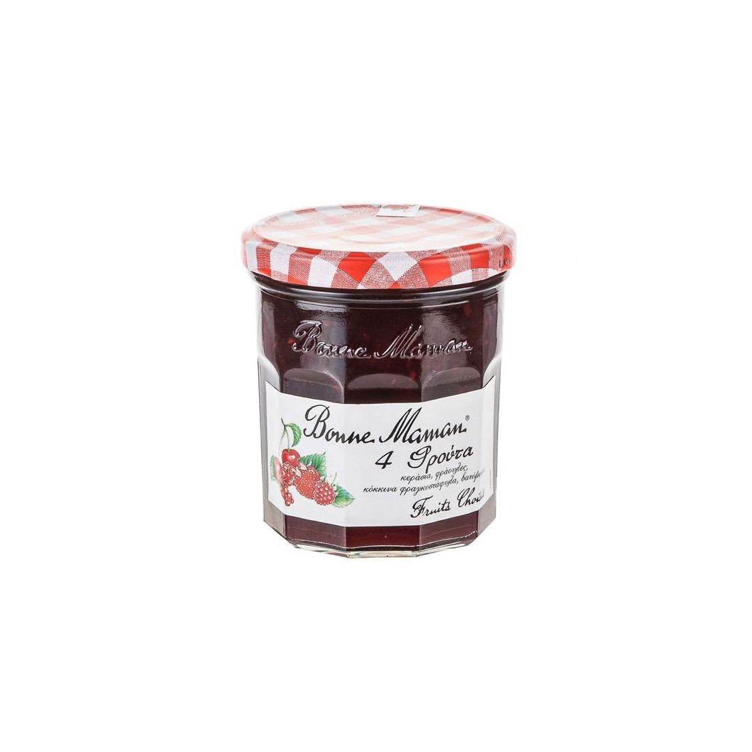 μαρμελάδα 4 φρούτα 370 g
