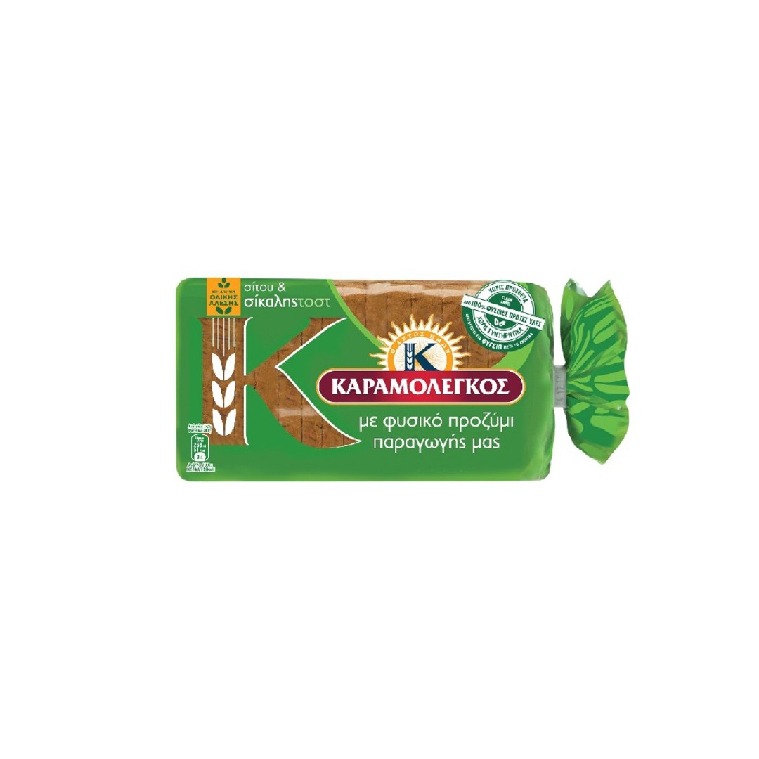 Ψωμί για Τοστ Σίτου & Σίκαλης με Προζύμι 340gr