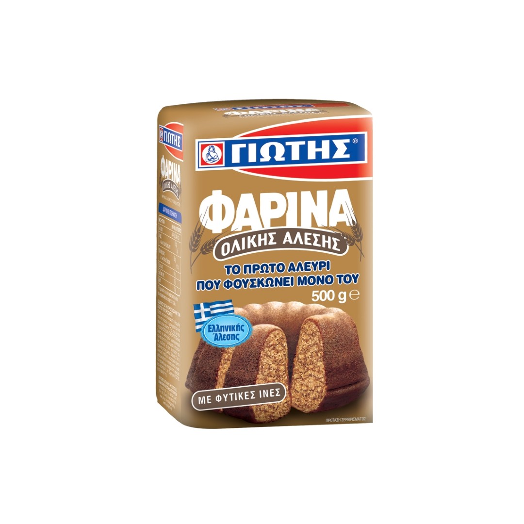 Φαρίνα Ολικής Άλεσης 500gr