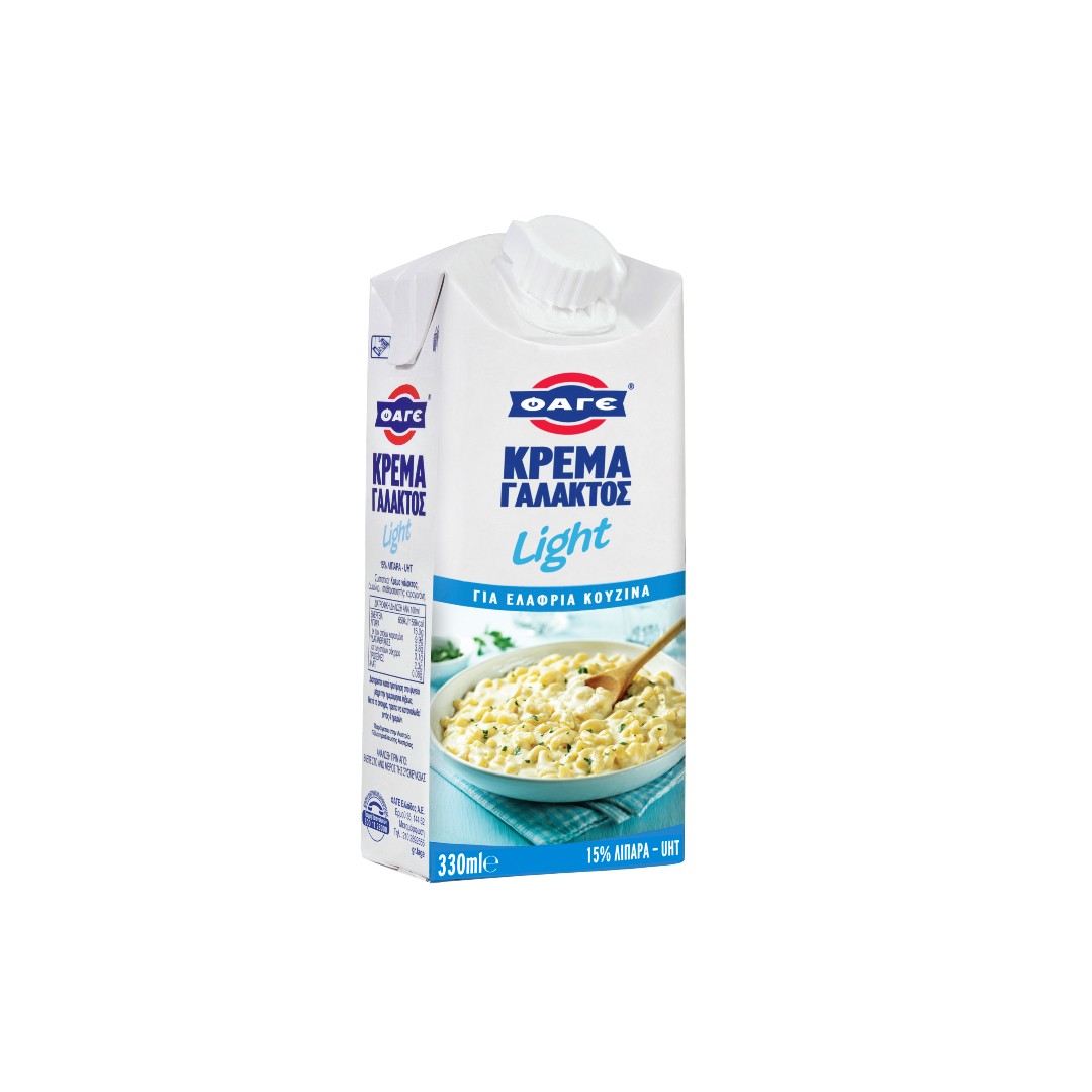 φαγε κρέμα γάλακτος light 330 ml