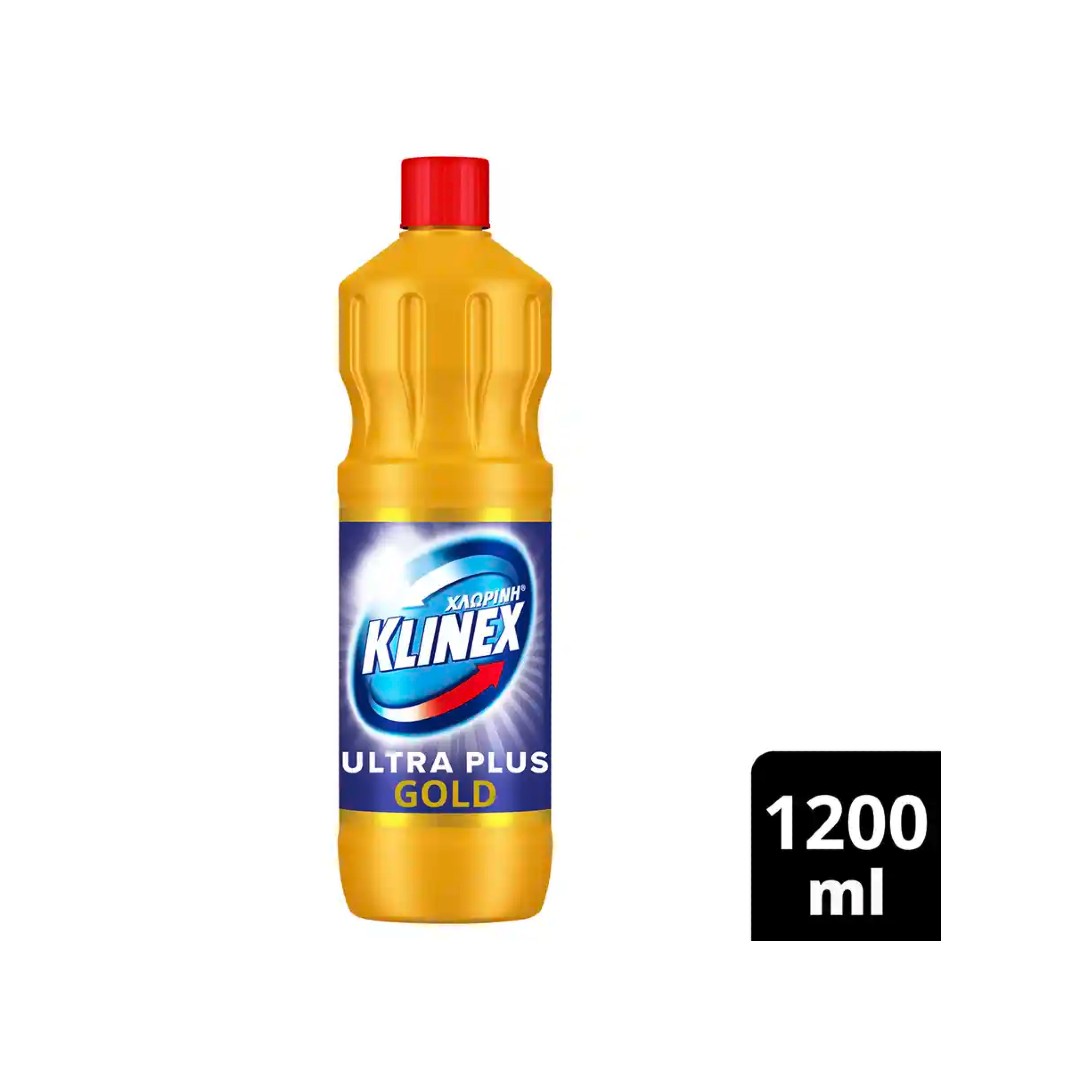 KLINEX Ultra Plus Χλωρίνη Gold 1,2 L