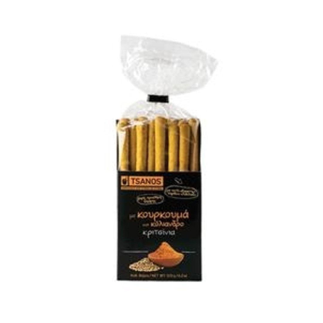 Κριτσίνια Με Κουρκουμά & Κόλιανδρο 120gr