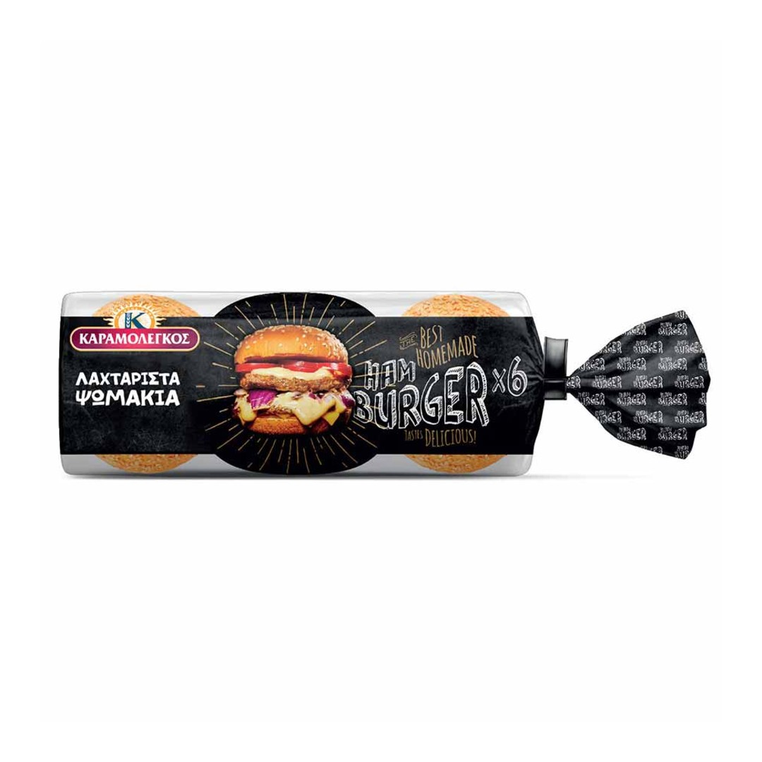 Ψωμάκια Μπέργκερ 6τεμ 480gr