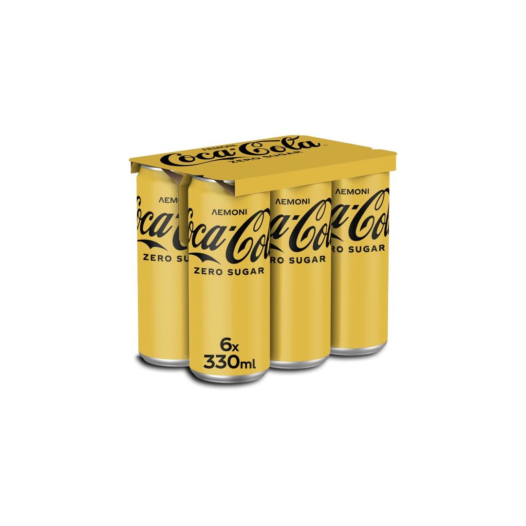 Zero Αναψυκτικό με Λεμόνι Χωρίς ζάχαρη 6x330ml