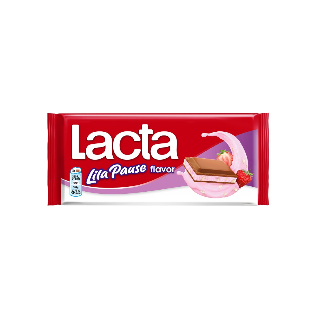 LACTA Σοκολάτα Lila Pause 100 g