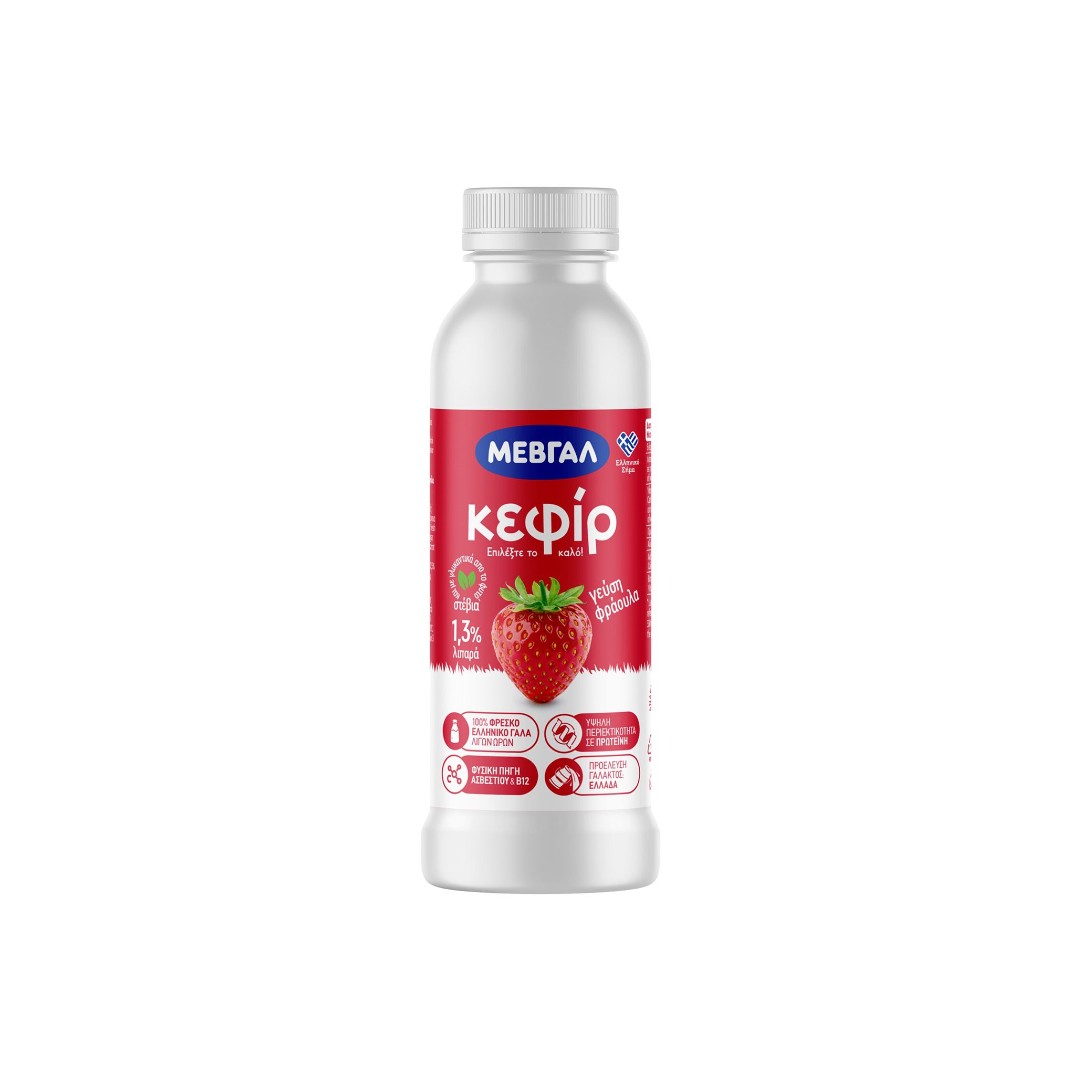 ΜΕΒΓΑΛ Κεφιρ Φραουλα 330 ml