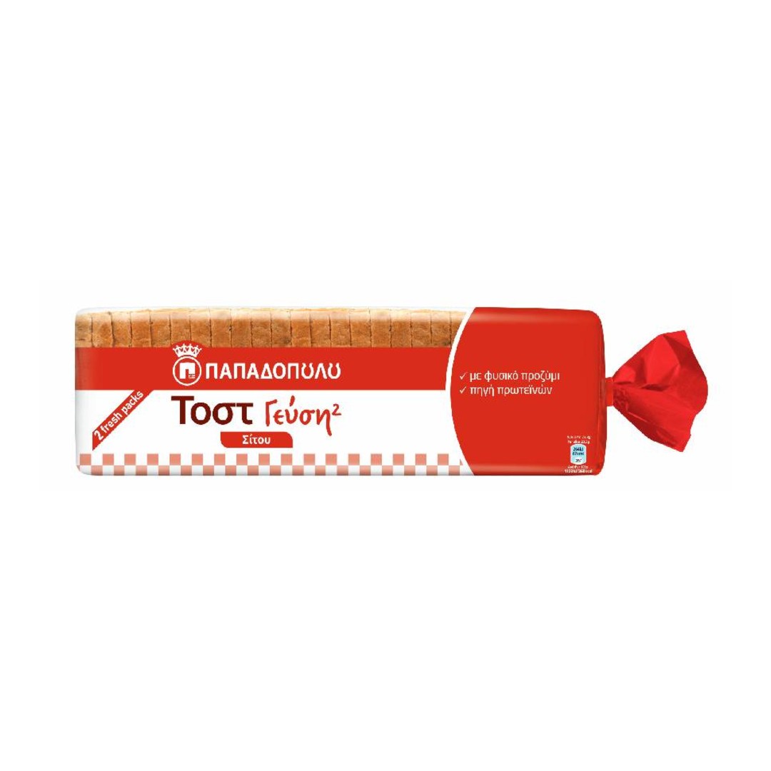 Γεύση² Ψωμί για Τοστ Σίτου Vegan 700gr