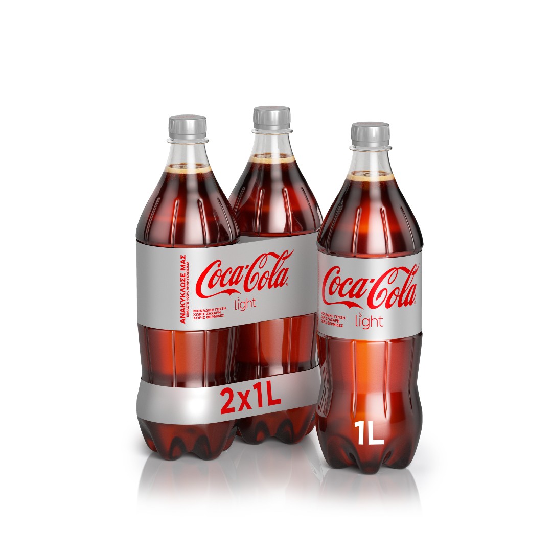 Light Αναψυκτικό Cola Φιάλη 2x1lt