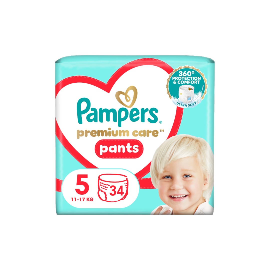 Premium Care Pants Πάνες Βρακάκι Νο5 12-17kg 34τεμ