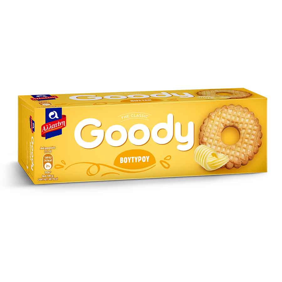 ΑΛΛΑΤΙΝΗ Goody Μπισκότα Βουτύρου 175 g