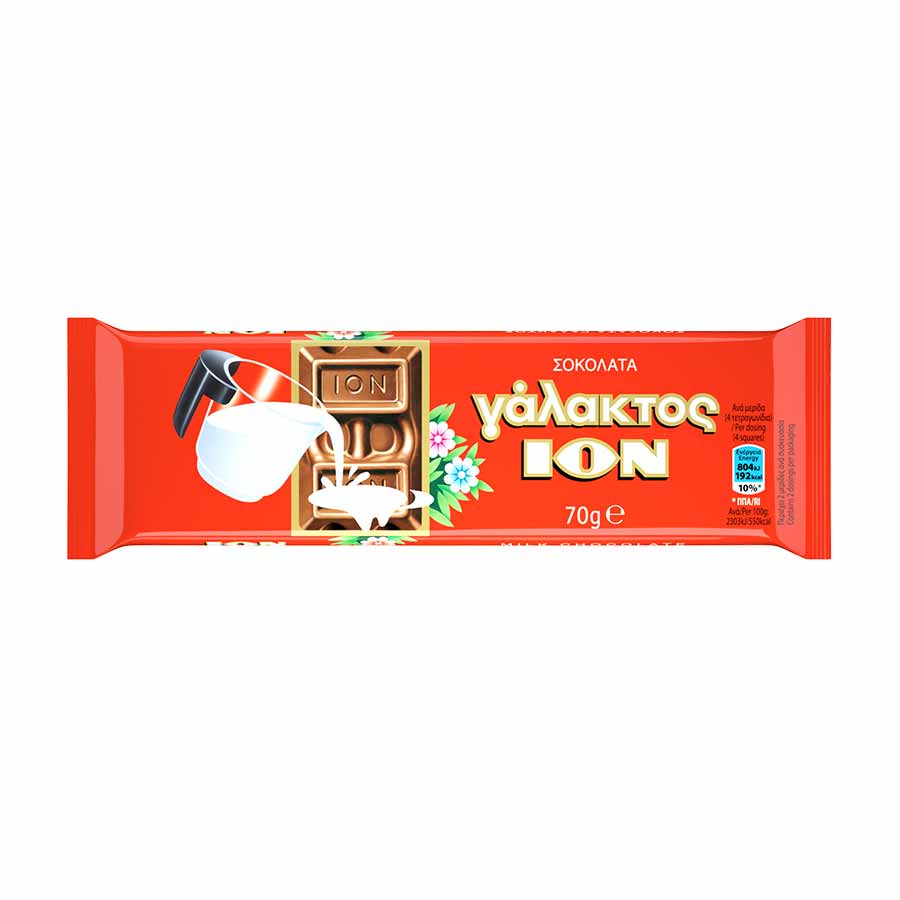 ΙΟΝ Σοκολάτα Γάλακτος 70 g