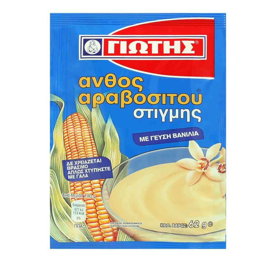 Άνθος Αραβοσίτου Στιγμής Βανίλια 62gr