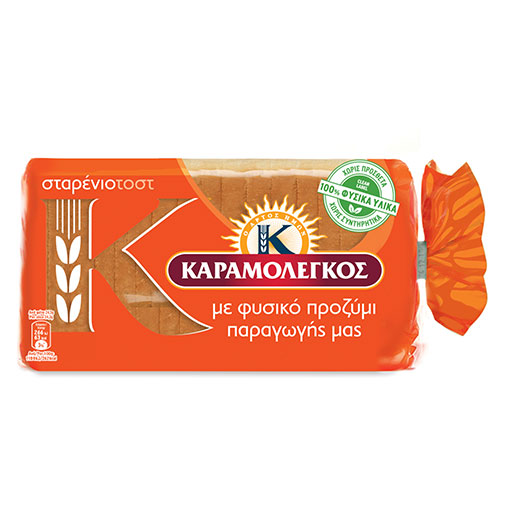 Ψωμί για Τοστ Σίτου με Προζύμι 340gr