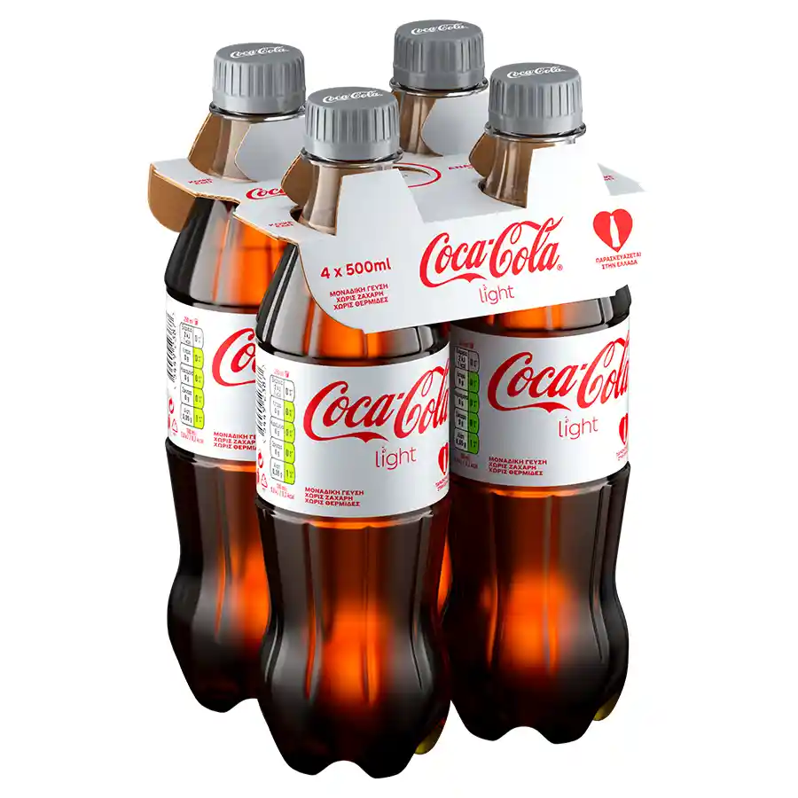 Light Αναψυκτικό Χωρίς ζάχαρη 4x500ml