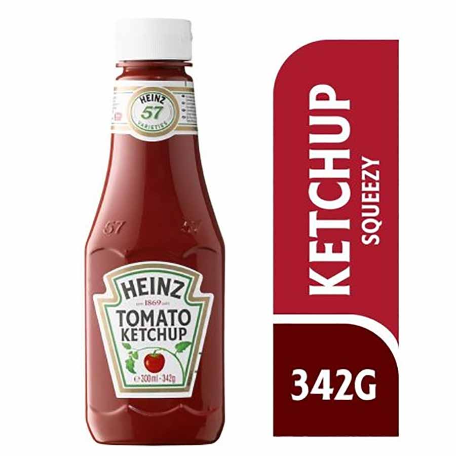 HEINZ Κέτσαπ Squeezy 342 g