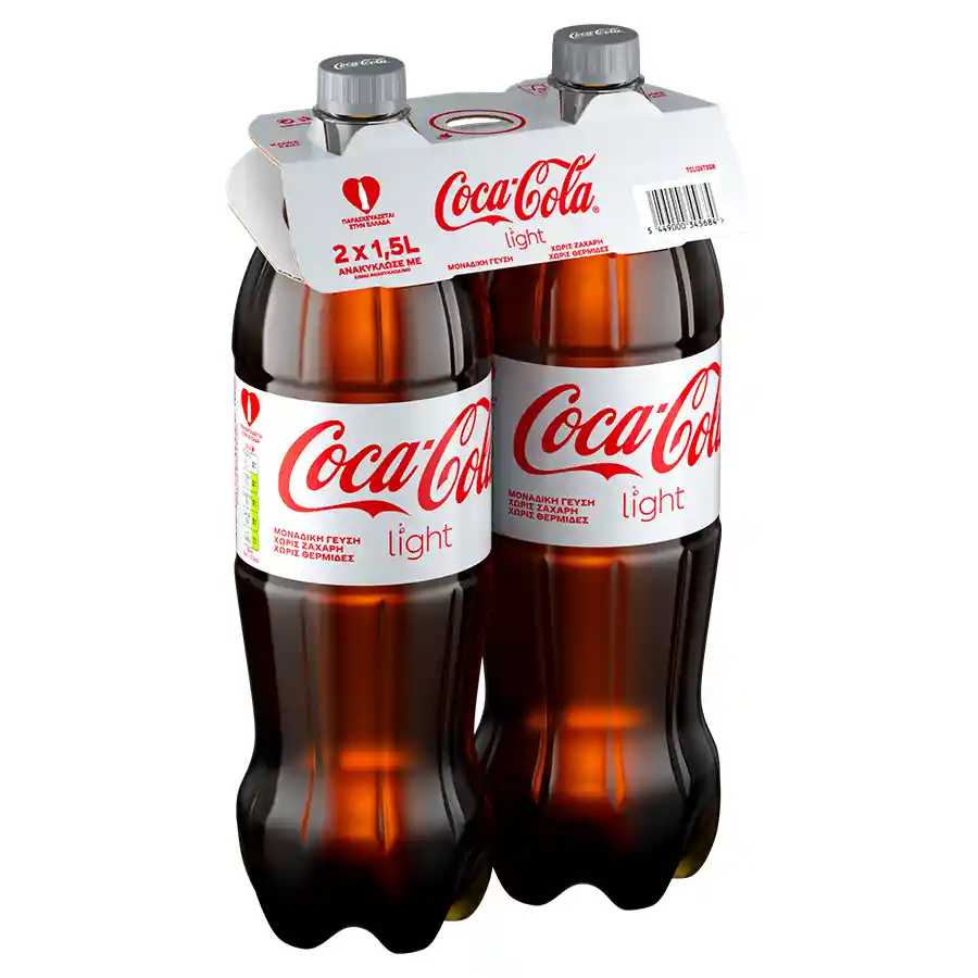 Light Αναψυκτικό Χωρίς ζάχαρη 2x1,5lt
