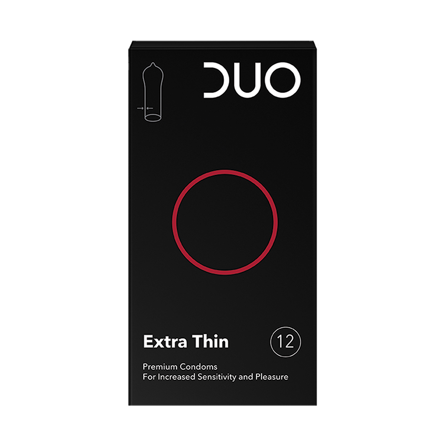 DUO Προφυλακτικά Extra Thin 12 τεμ.